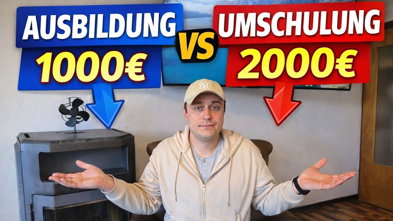 Ausbildung или Umschulung — 1000€ или 2000€ в месяц? 🇩🇪