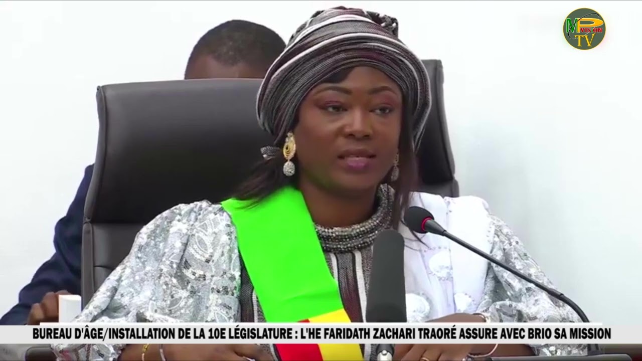 BUREAU D'ÂGE/INSTALLATION DE LA 10E LEGISLATURE: L'HE F. ZACHARI TRAORÉ ASSURE AVEC BRIO SA MISSION