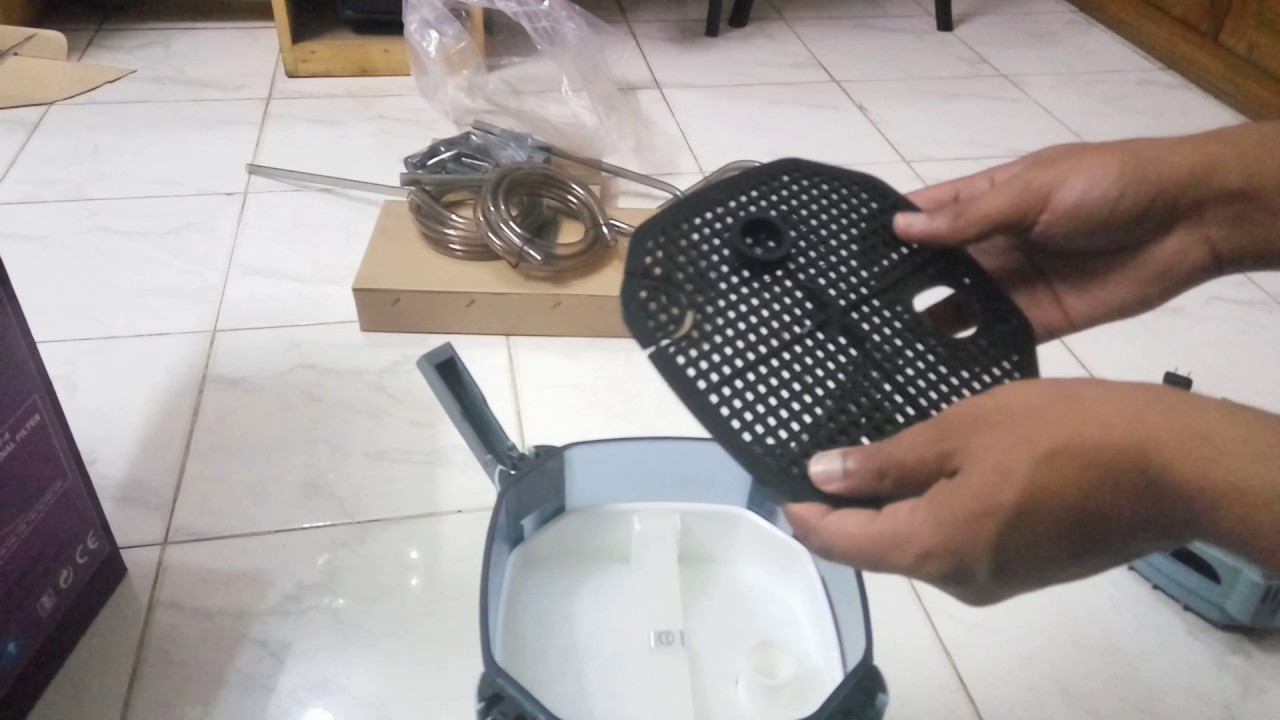 Atman EF2 canister filter unboxing.