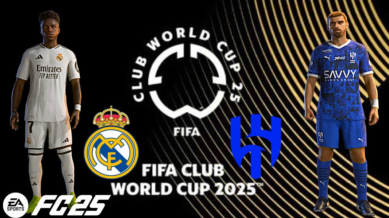 FC 25 - Real Madrid vs al Hilal - FiFA Club Word Cup 2025 - PS5