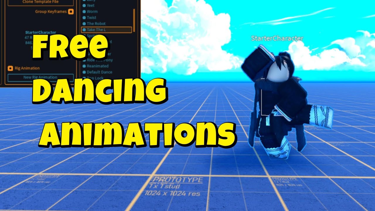 Free Dancing Animations [Roblox]
