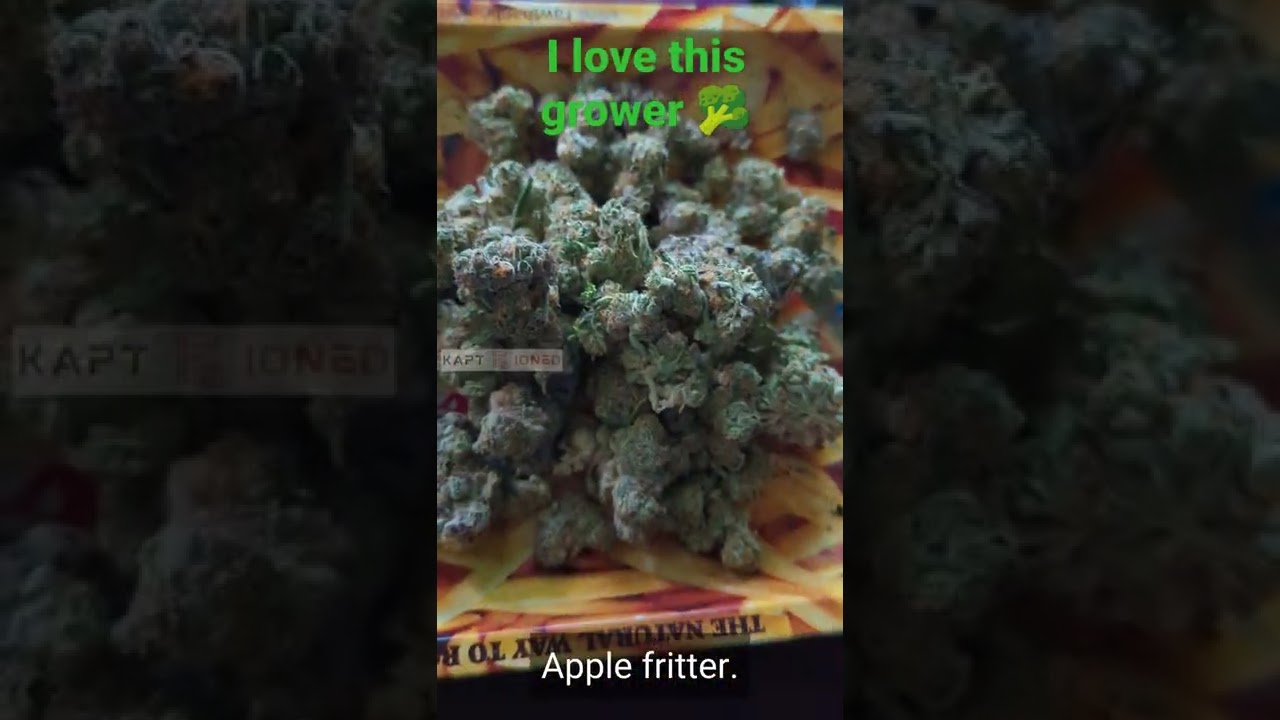 apple fritter from redbud roots #michigan #420 #420blazeit #weed #mmj #hightimes #redbud #buchanan