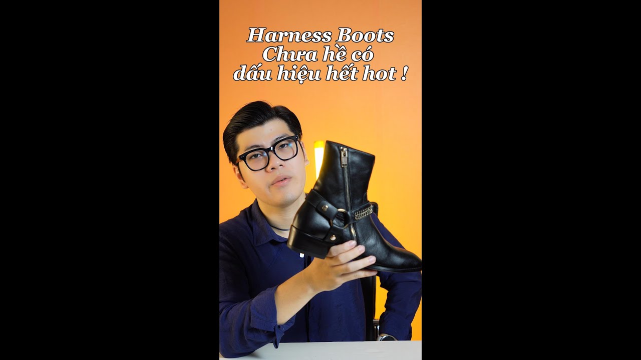 Trên tay/Review HARNESS BOOTS - Phong cách BAD BOY ??? - Nah....