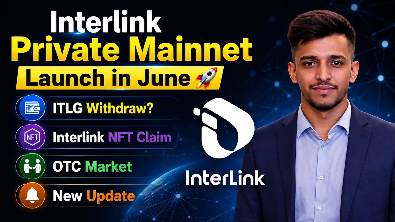 Interlink Private Mainnet Launch | Interlink OTC Market | Interlink ITLG Withdraw | Interlink Labs