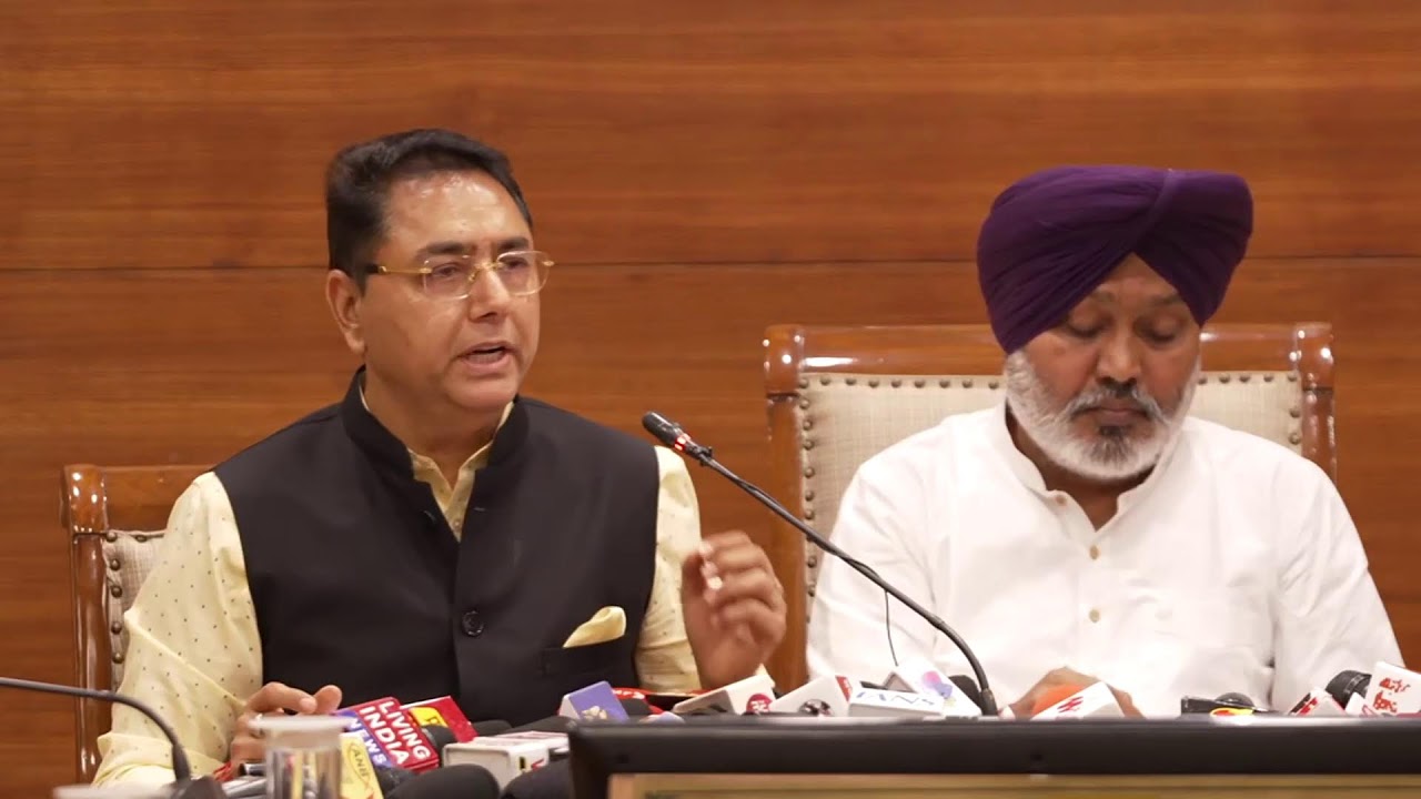 [Live] Group of Ministers addressing a Press Conference at Punjab Bhawan.