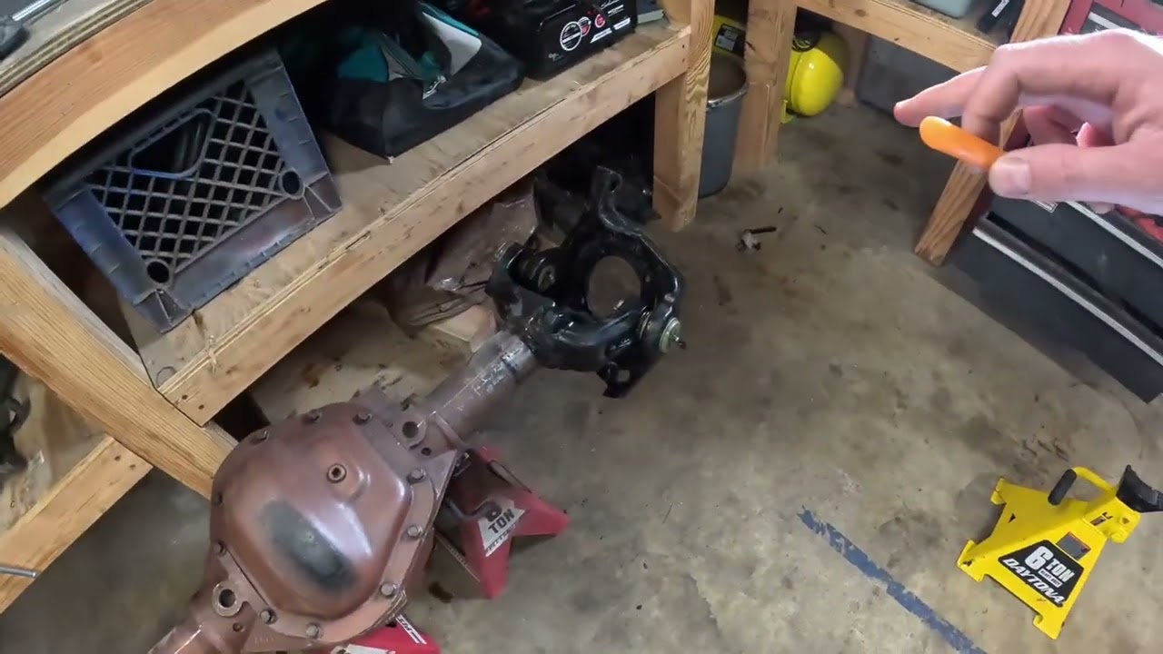 Shortening a dodge CAD Dana 60 part 1