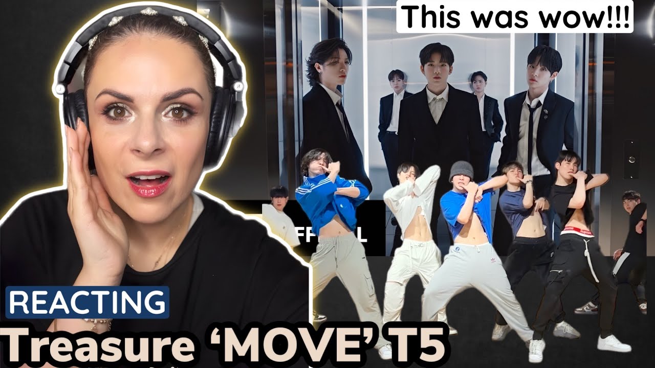 First Time Reacting to TREASURE 'MOVE' T5 MV and Dance Practice