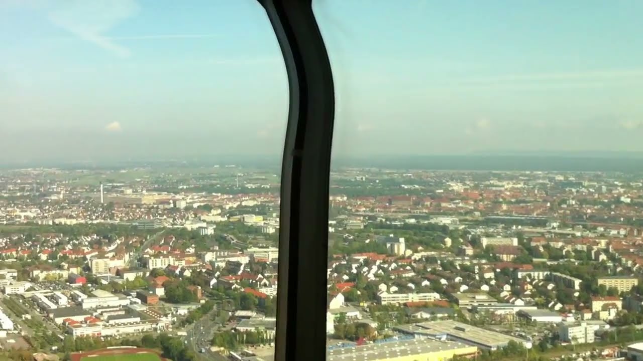 Ausflug auf den Nürnberger Fernsehturm (Restaurantebene)