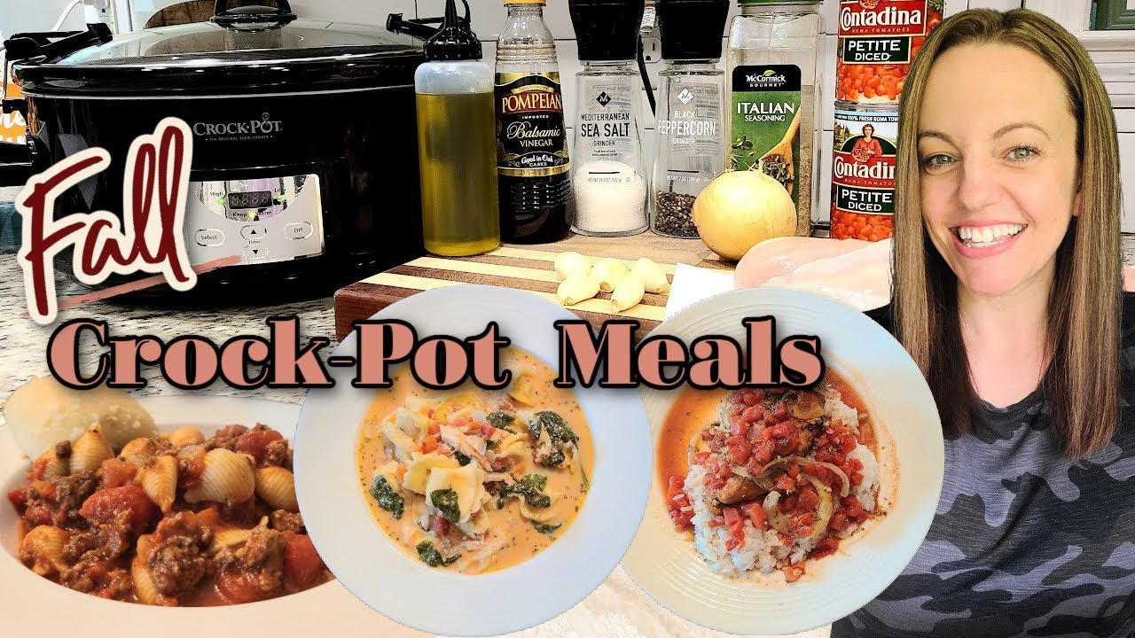 FALL CROCKPOT DINNERS | EASY CROCKPOT MEALS | WINNER DINNERS | WEEKNIGHT SLOW COOKER MEALS | NO. 104