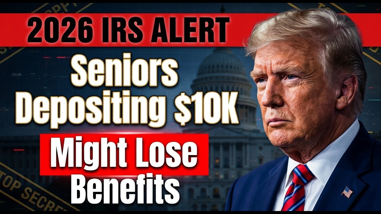 2026 IRS Warning Seniors Depositing $10K Could Lose Benefits