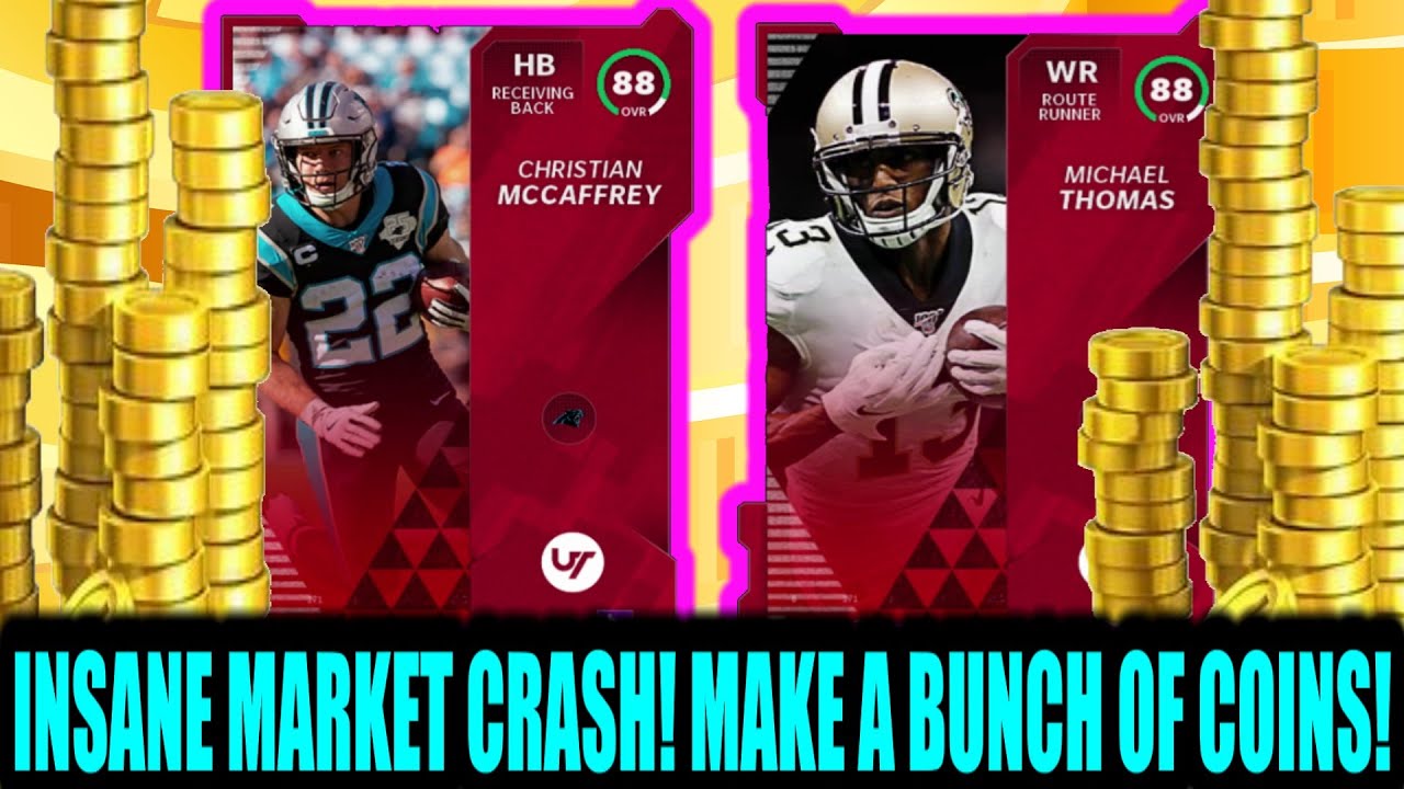 INSANE MARKET CRASH! MAKE MILLIONS OF COINS! MADDEN 21 ULTIMATE TEAM!