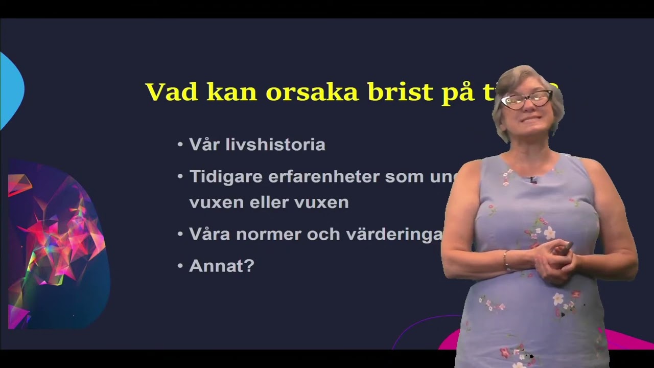 TILLITSFULLA RELATIONER  - Hur bygger du upp en tillitsfull relation?