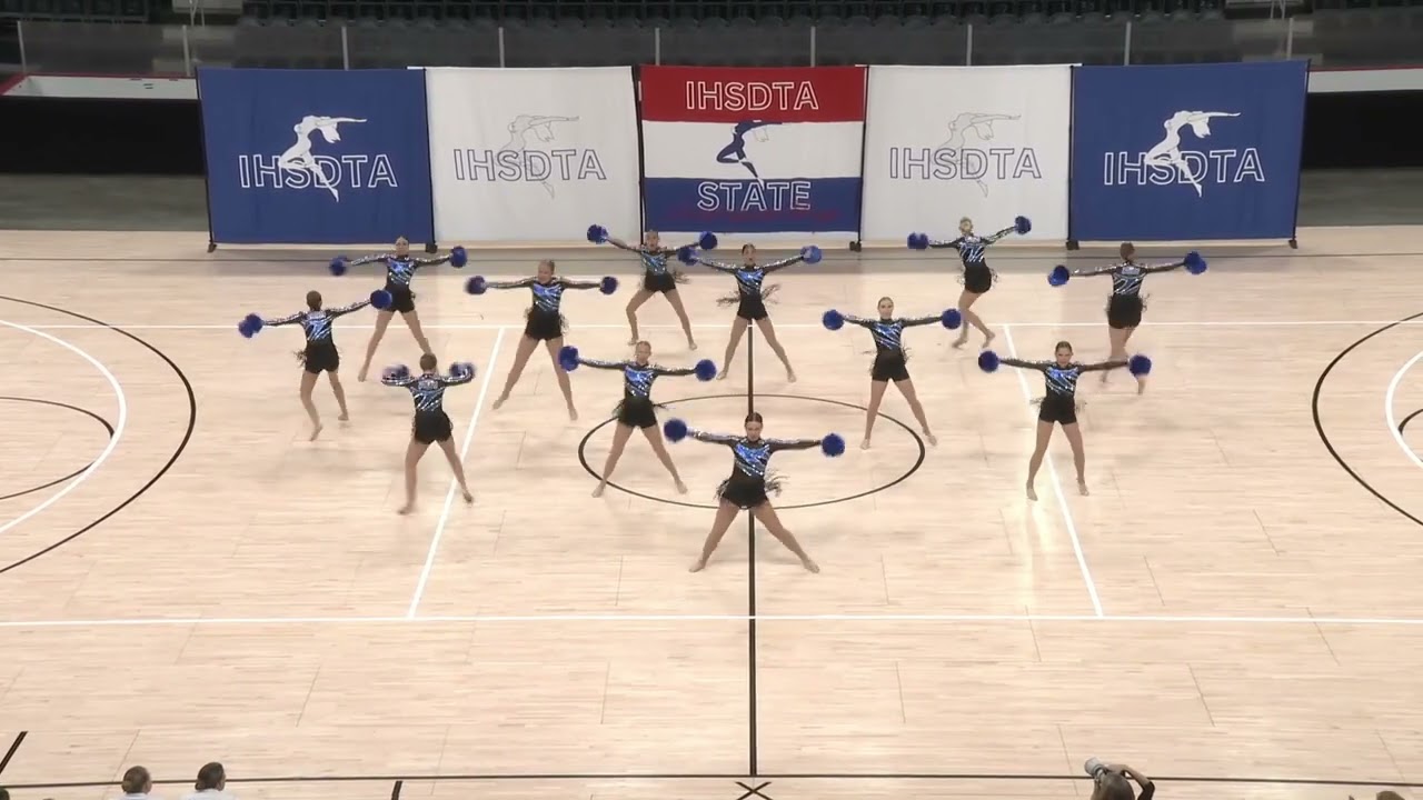 Hamilton Southeastern HS -AAA Pom - 2025 IHSDTA State