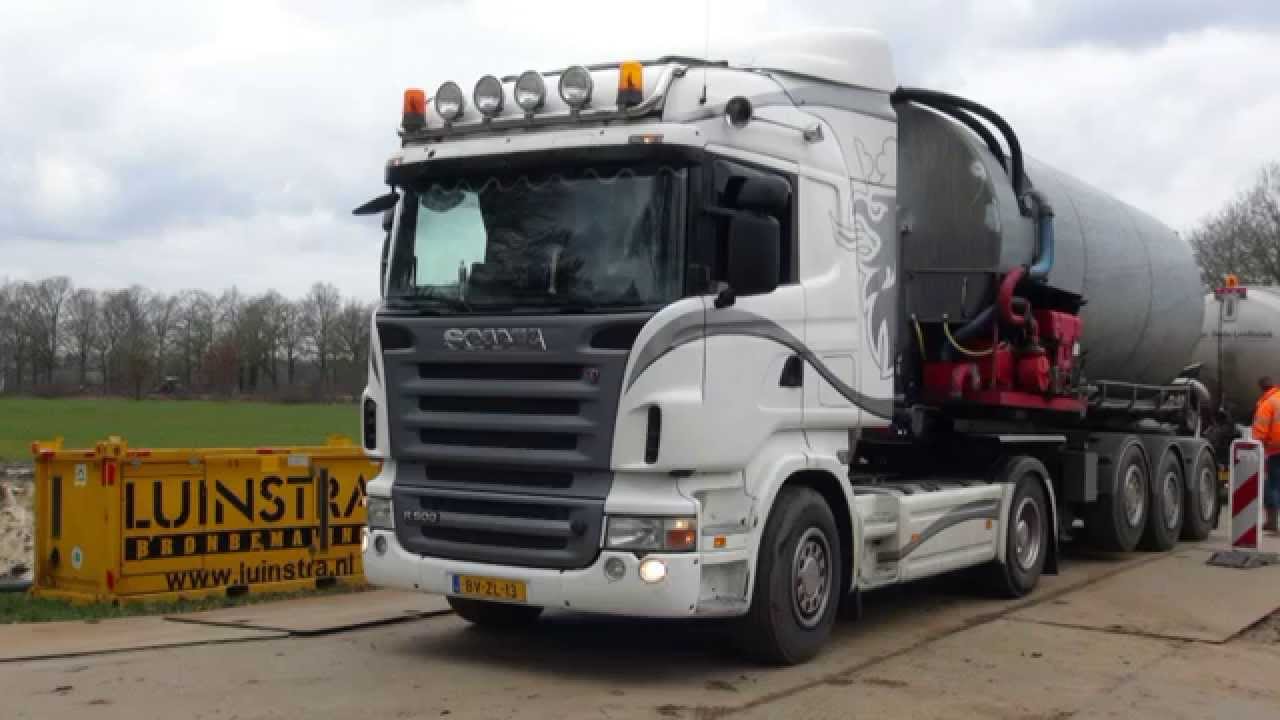 scaniaR 500 slib transport loud sound