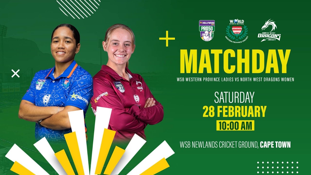WSB Western Province Women vs North West Dragons Women | Hollywoodbets Pro50