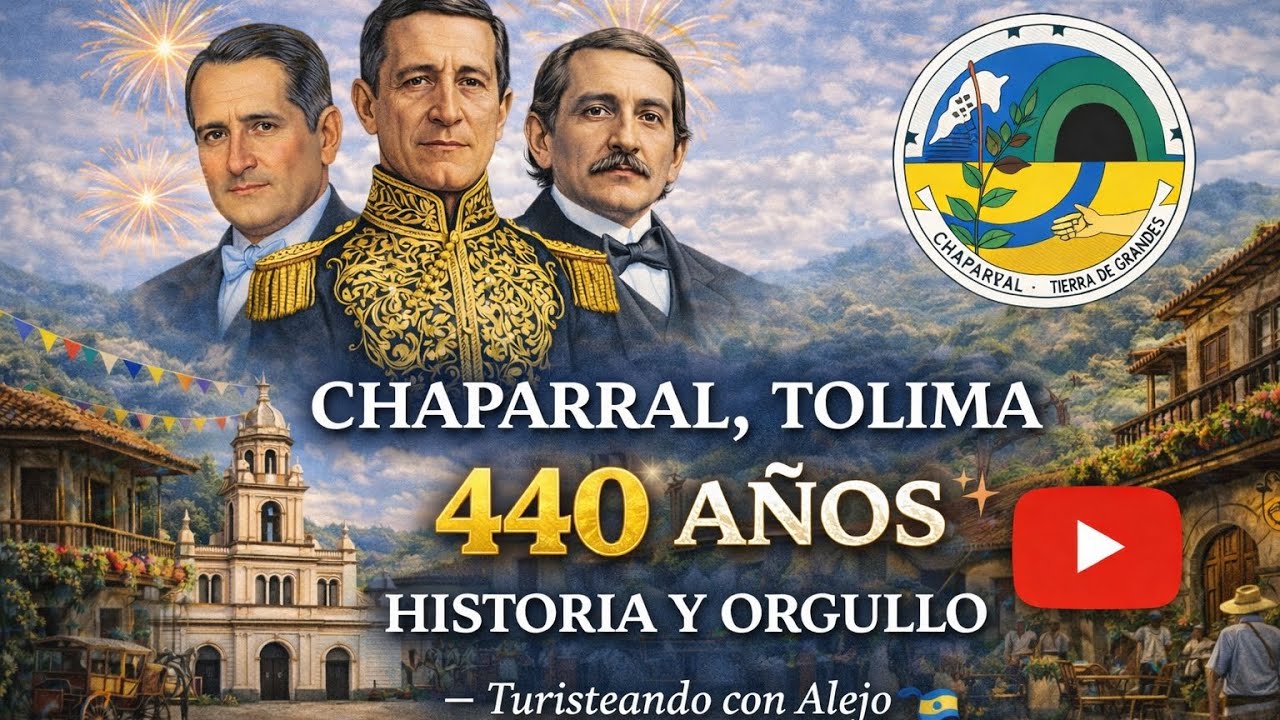 🎥 Chaparral, Tolima cumple 440 años | Historia, personajes y orgullo 🇨🇴