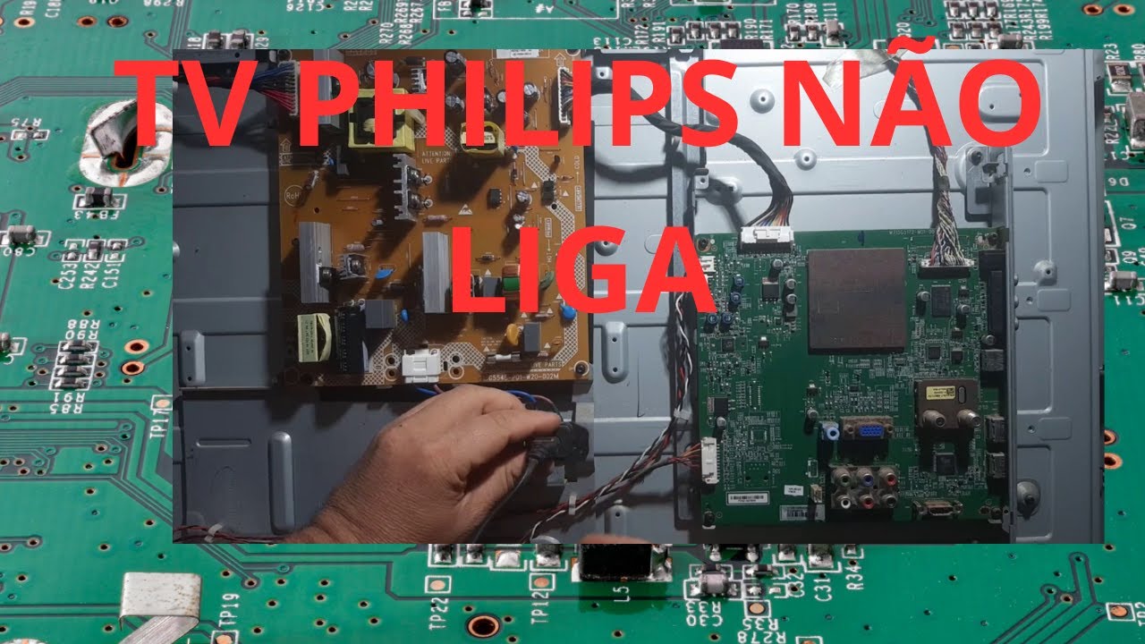 TV PHILIPS 42PFL3507D NÃO LIGA