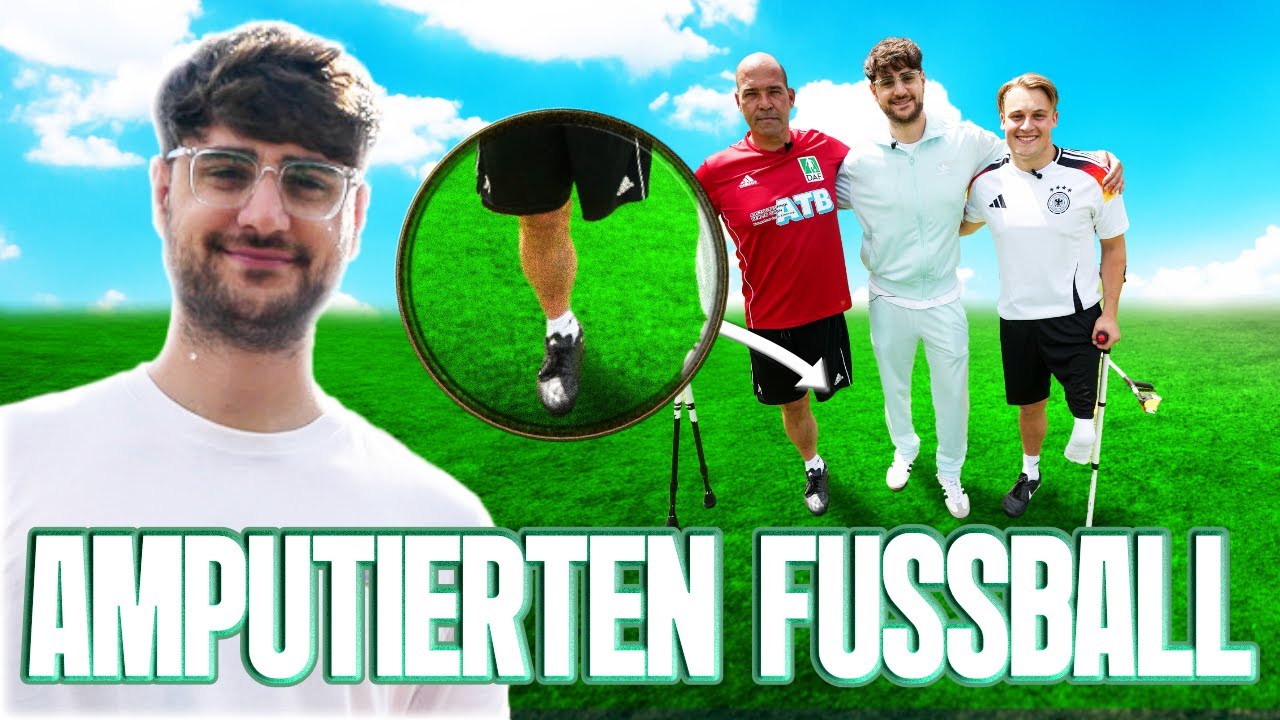 FUSSBALL CHALLENGE VS DEUTSCHER AMPUTIERTEN NATIONALMANNSCHAFT ⚽️🇩🇪