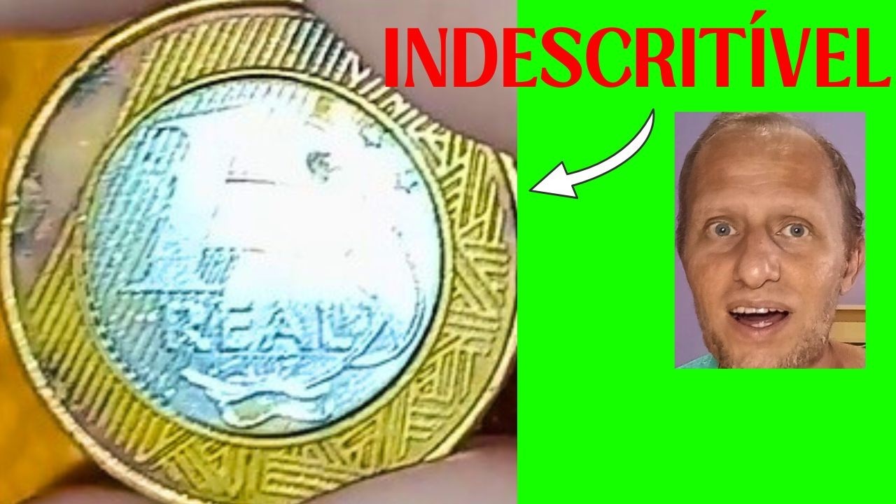 Moeda INDESCRITÍVEL...veja esta moeda ERRO supreendente...