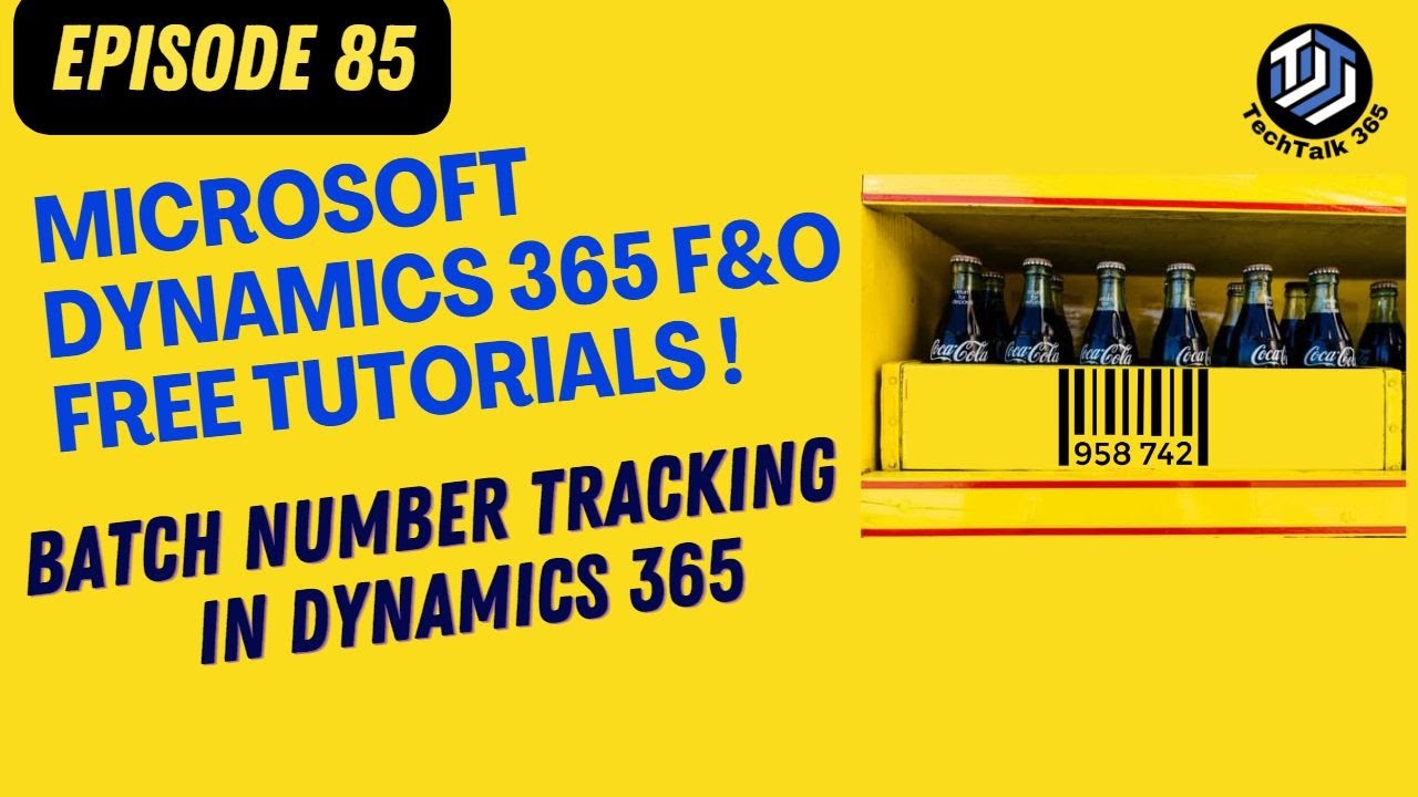 Эпизод 85: Коды распределения партии в Microsoft Dynamics 365 Finance and Operations