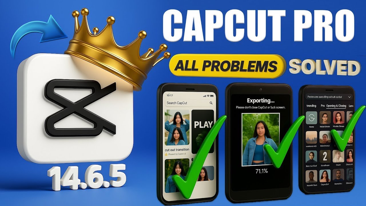 Capcut 14.7.0 Update | CapCut PRO Export & No Internet Problem Fix | Capcut New Update