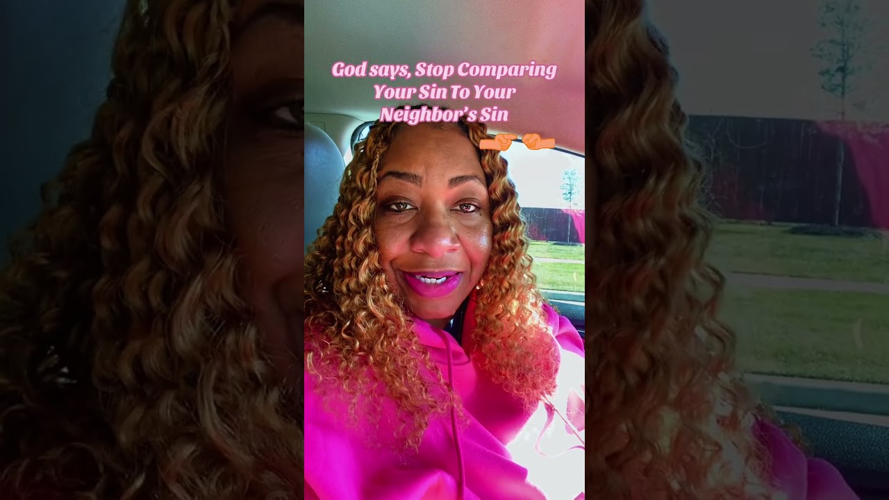 God Says, Stop Comparing Your Sin To Your Neighbor’s Sin. #promiseverse #propheticword2026  #Faith 
