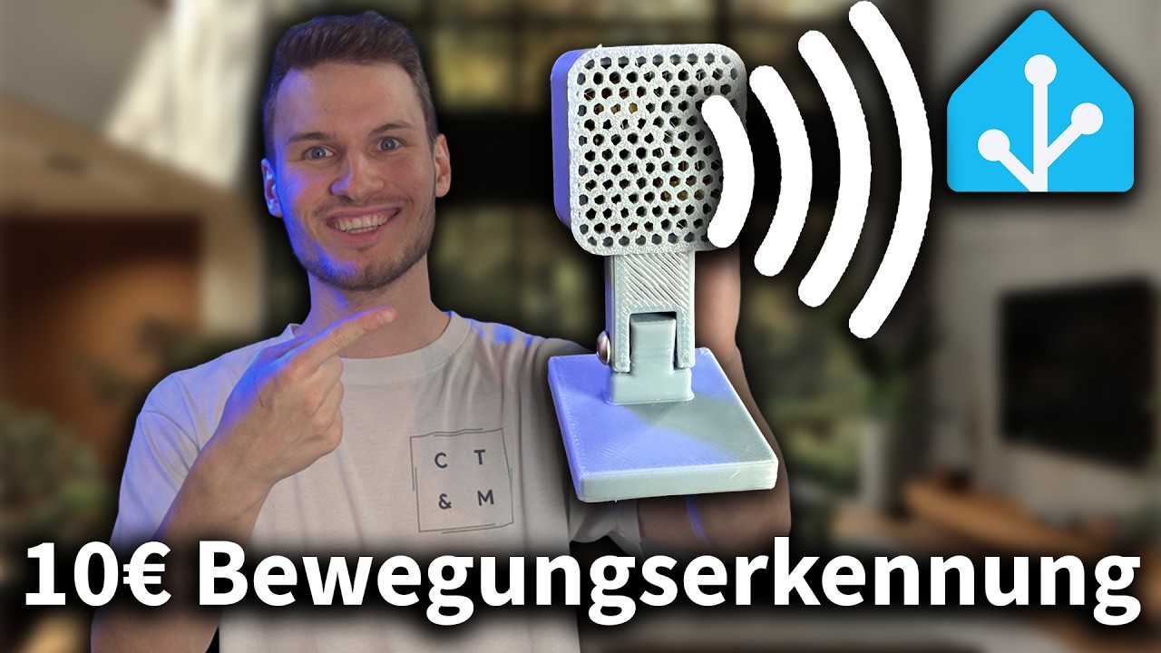 Mini Bewegungssensor mit mmWave & ESP32 f&uuml;r unter 10&euro;! ⚡