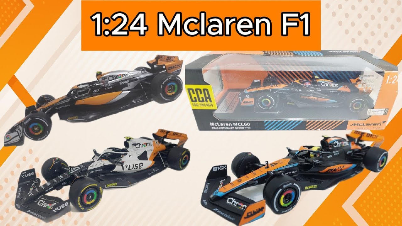 McLaren F1 2023 1:24 Scale &ndash; 5 Epic Models from My Collection!