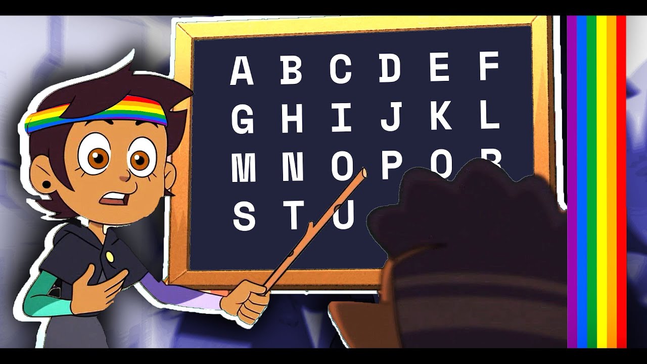 Learn the GAY Alphabet With THE OWL HOUSE! 😂