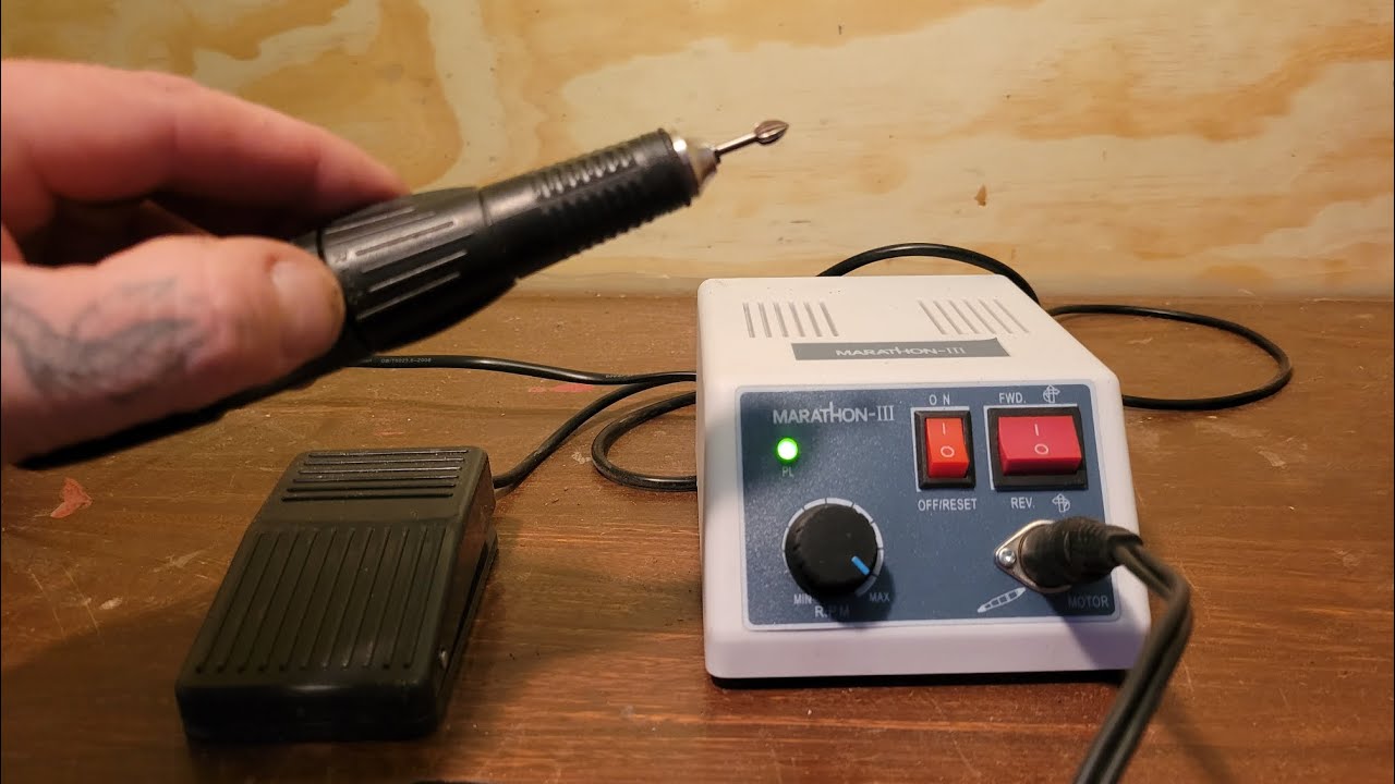 Testing out Cheap Marathon ||| micro motor wood carver that's sold on Amazon.
