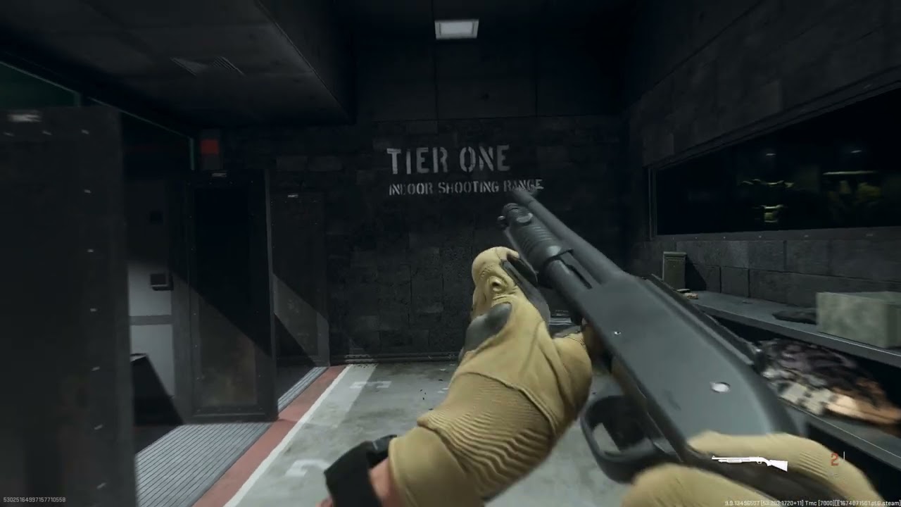 Call of Duty Modern Warfare 2 - Pump Shotgun - Shot, Reload, Inspect Animation Reference