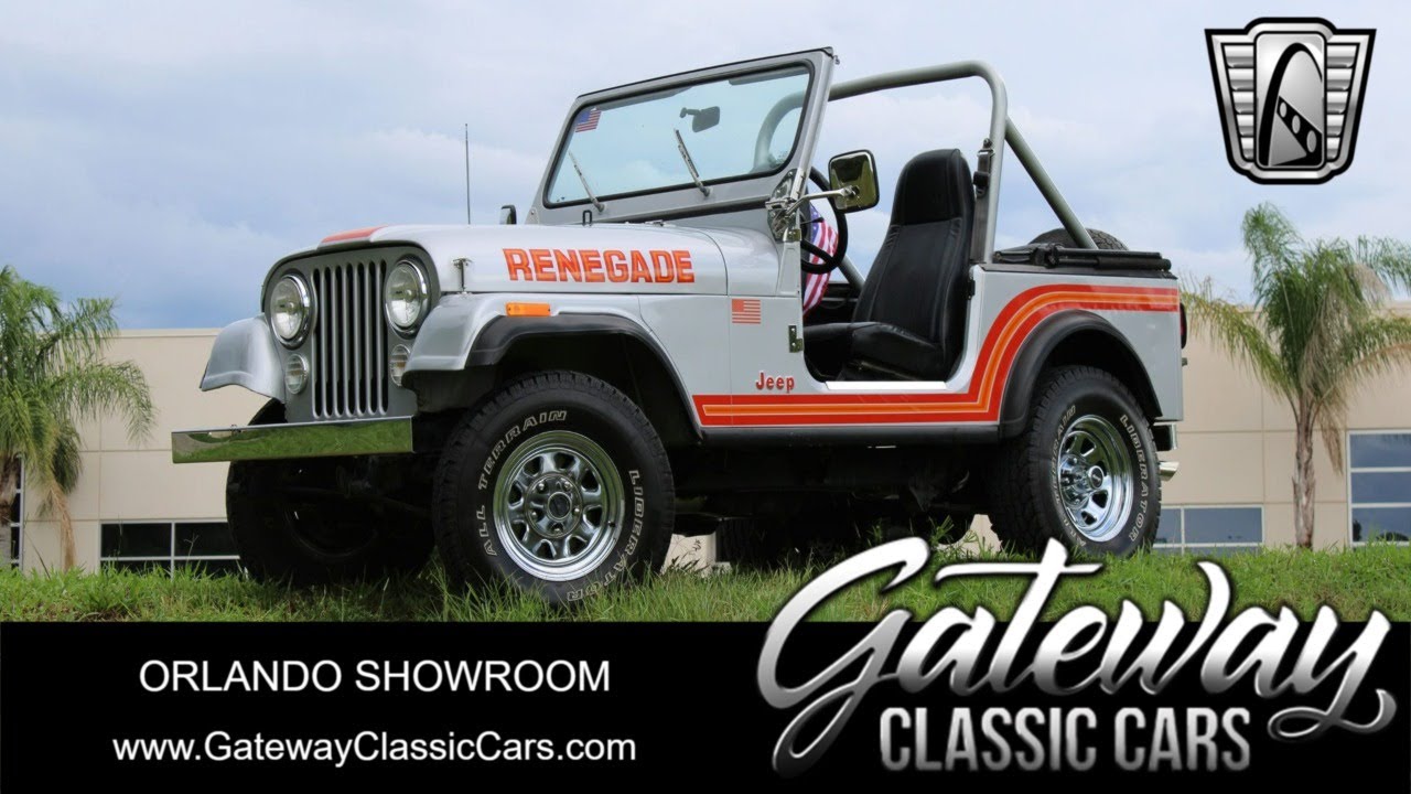 1986 Jeep CJ CJ-7 For Sale Gateway Classic Cars of Orlando Stock