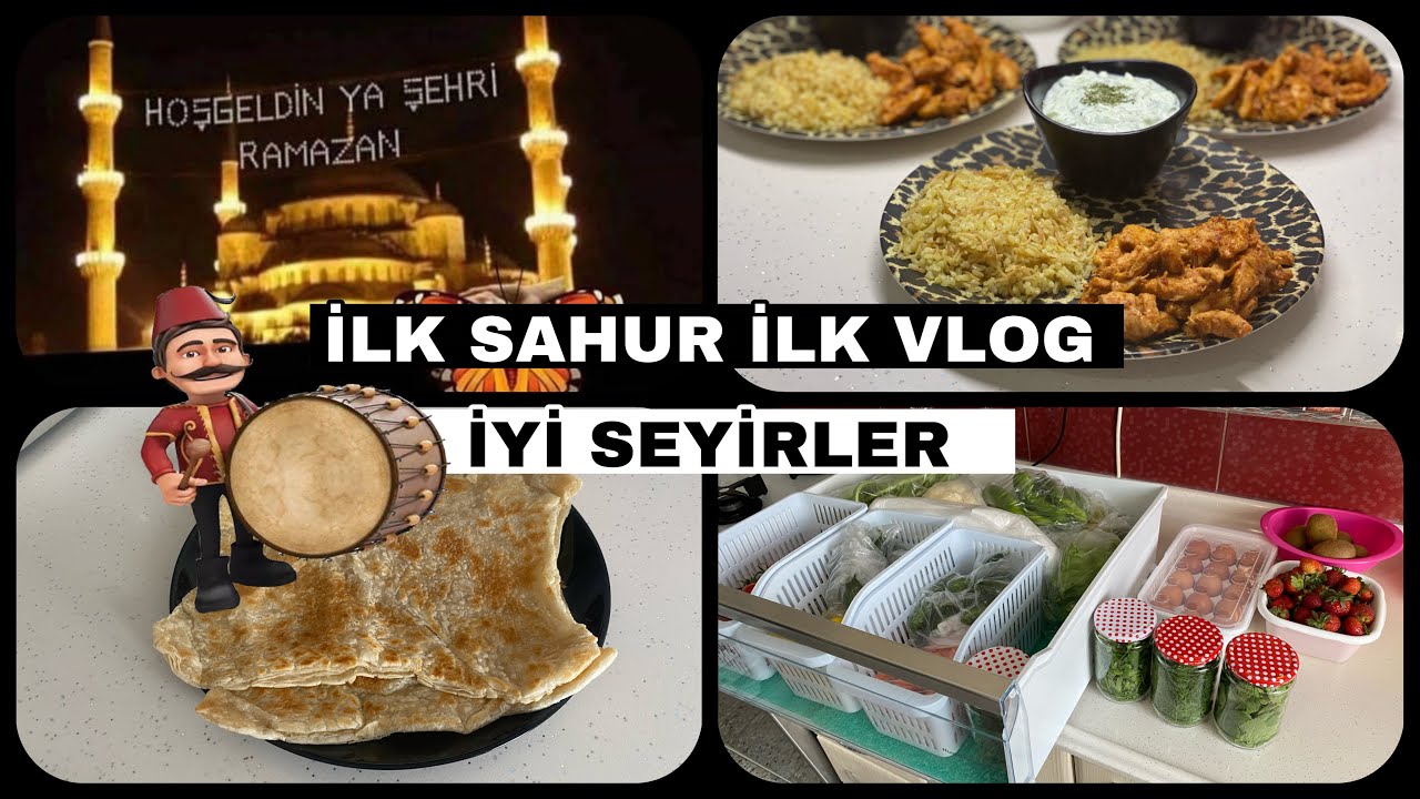 SAHUR VAKTİ YEŞİMLİ GÜNLER VAKTİ ♥️ ANNEMİN TEST SONUCU ⁉️ MEYVA SEBZE ALIŞVERİŞİ 💯 İLK DEFA YAPTIM