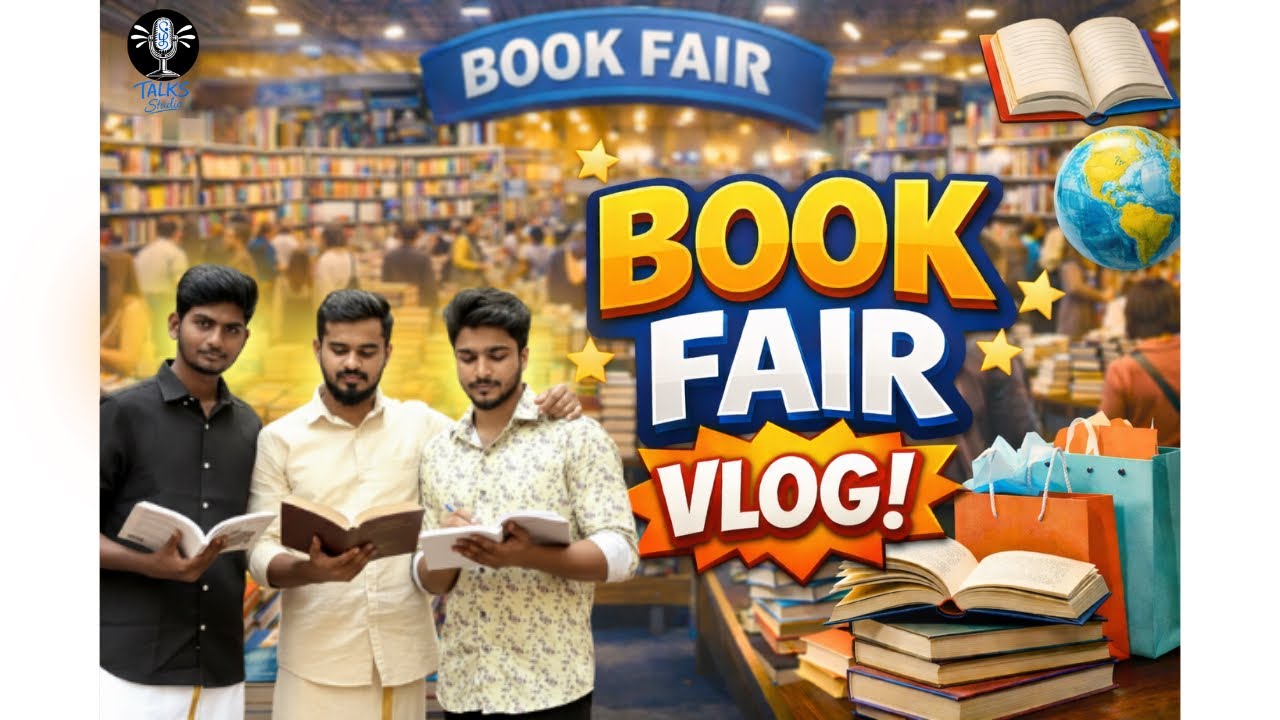 A Day at the Book Fair 📚 | புத்தகக் கண்காட்சி 2026 | #bookfair #tamilvlog #books #booklover