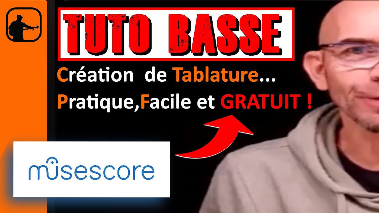TUTO BASSE |°Créer sa première Tablature avec MUSESCORE°| Et c'est gratuit !