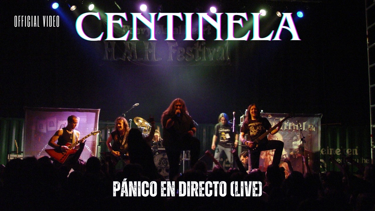 Centinela – «Pánico en el túnel» (Официальный концерт) 🎸