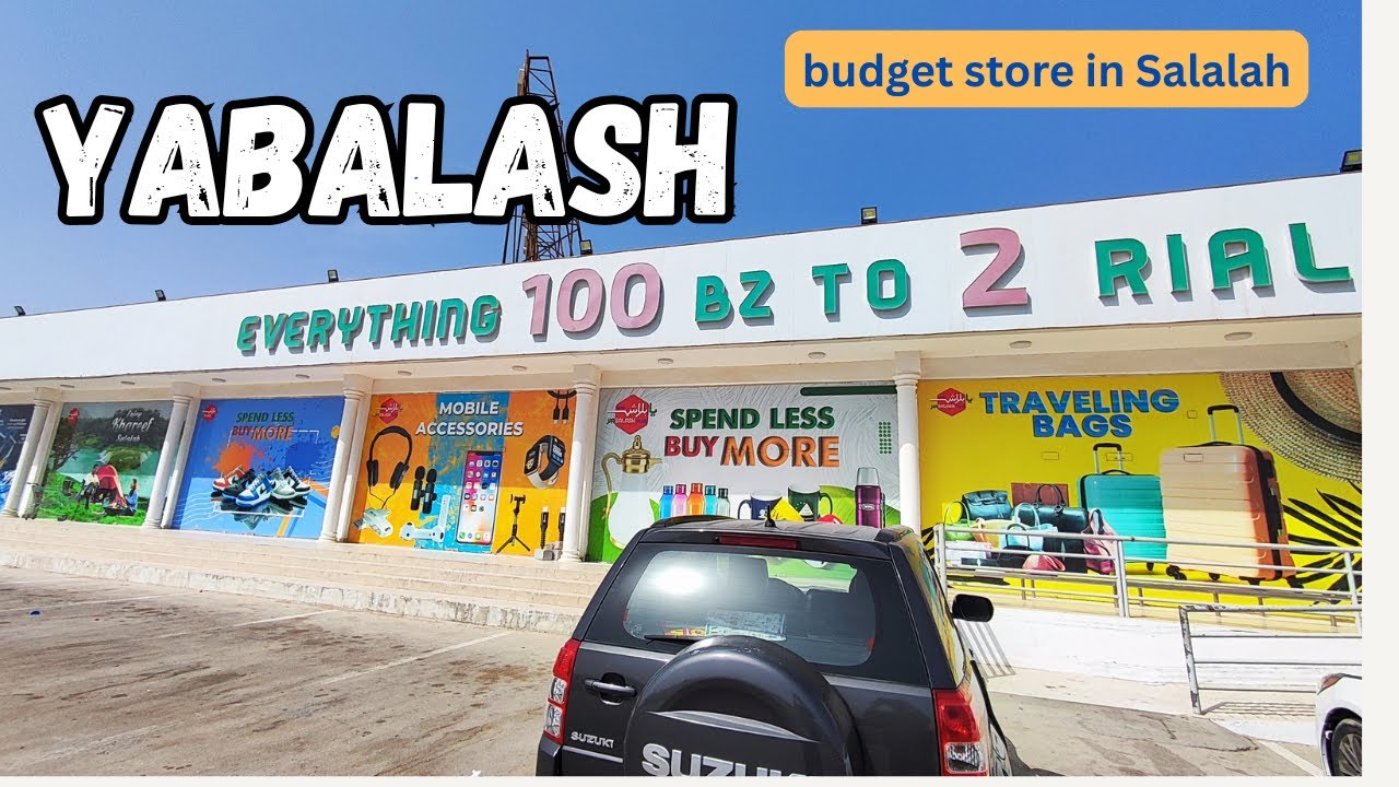 Yabalash : Budget store in Salalah, Oman