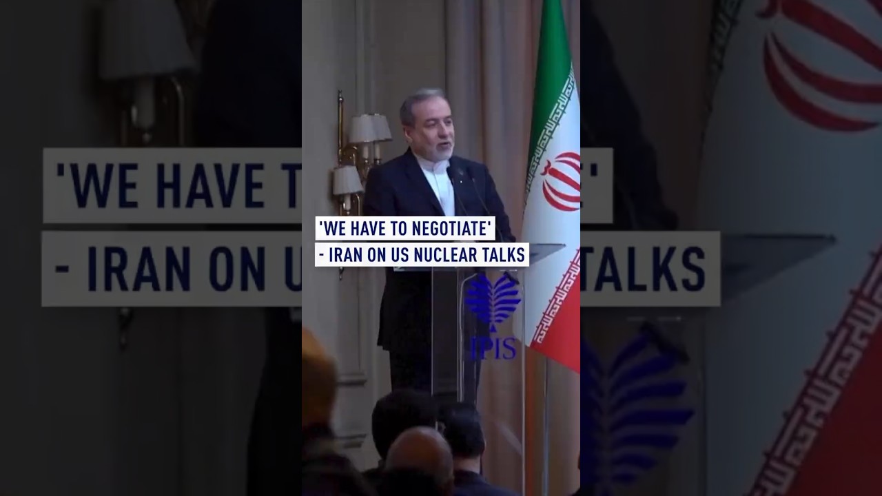 'We have to negotiate' - Iran on US nuclear talks