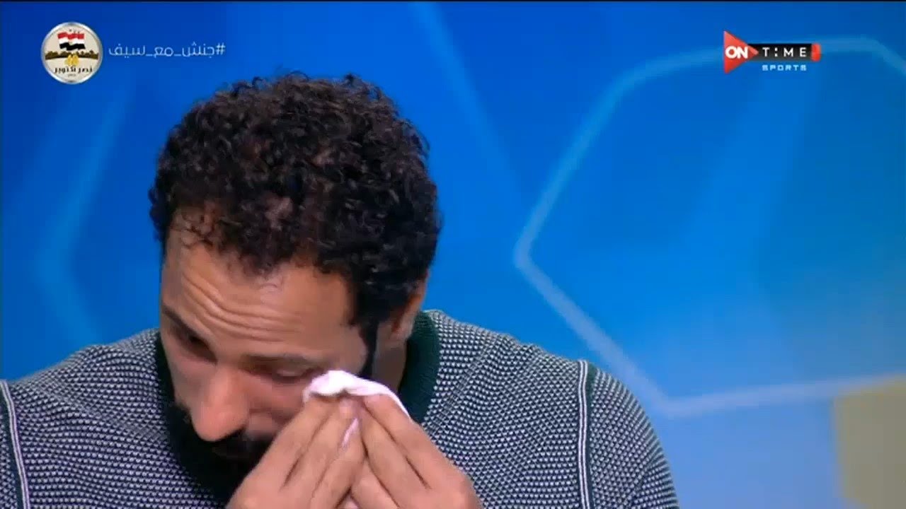 ملعب ONTime - بكاء و أنهيار جنش على الهواء بسبب رحيله عن الزمالك: مش مصدق إني مشيت من الزمالك