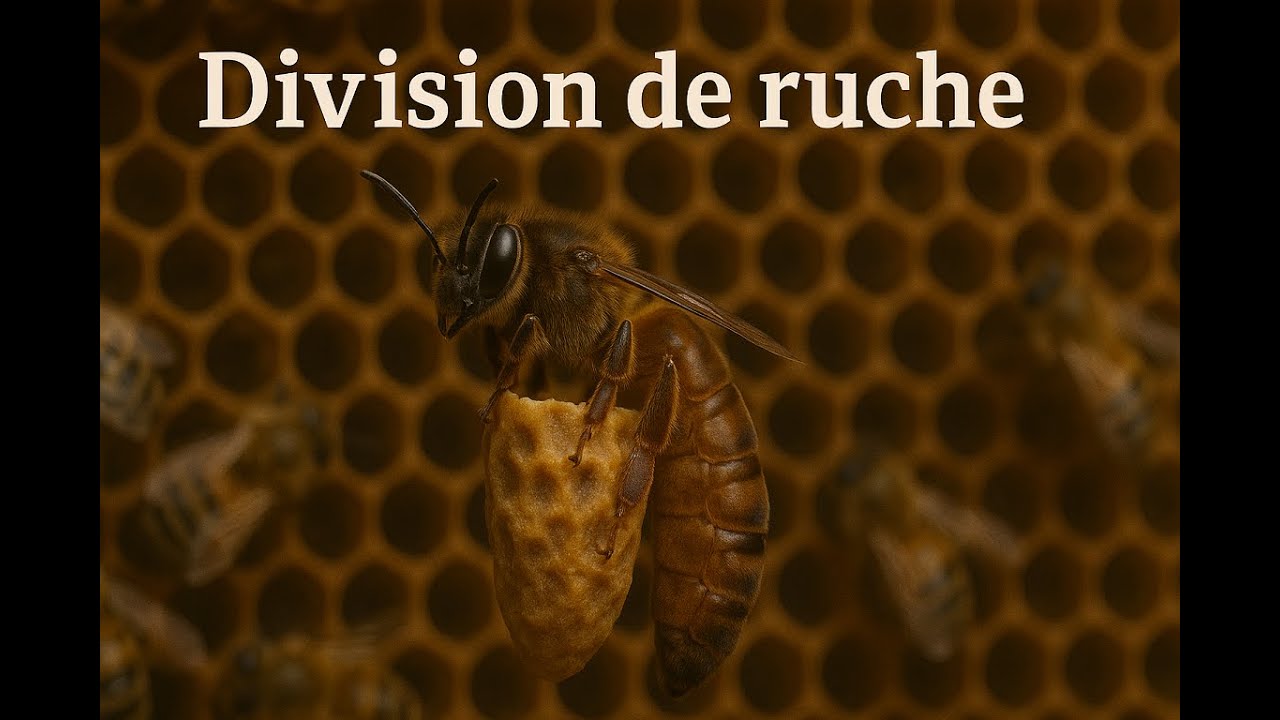 Division de colonie pour créer une nouvelle ruche