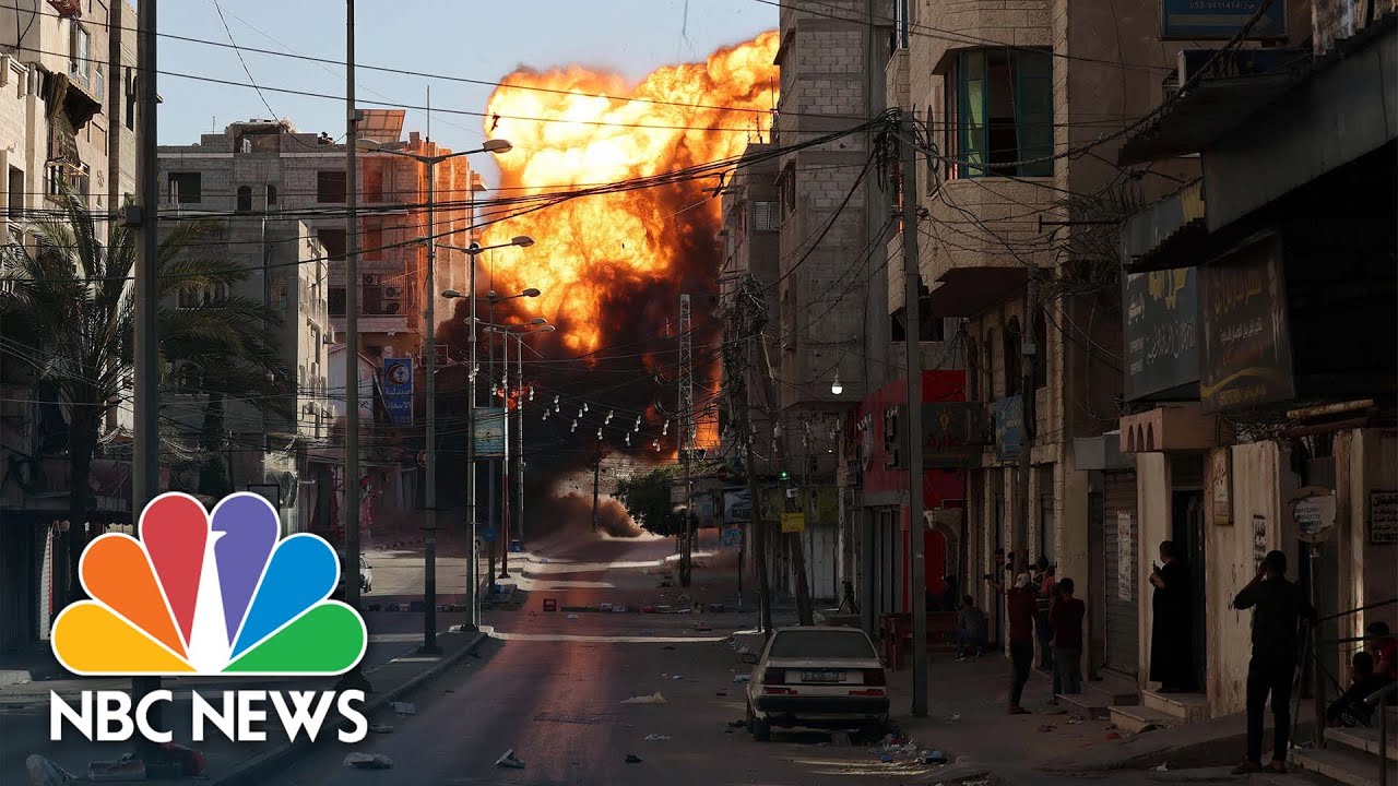 WATCH: Huge Explosion As Israel Destroys Hamas-Affiliated Bank