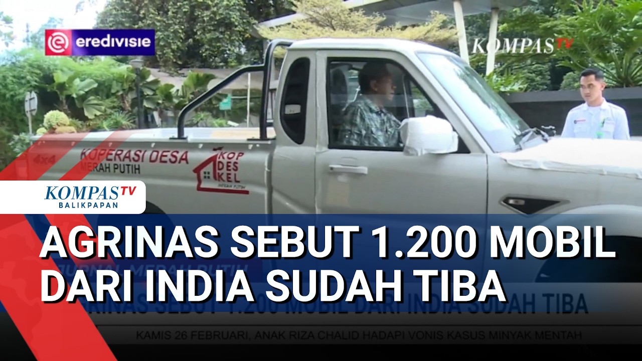 Agrinas Sebut 1.200 Mobil Dari India Sudah Tiba