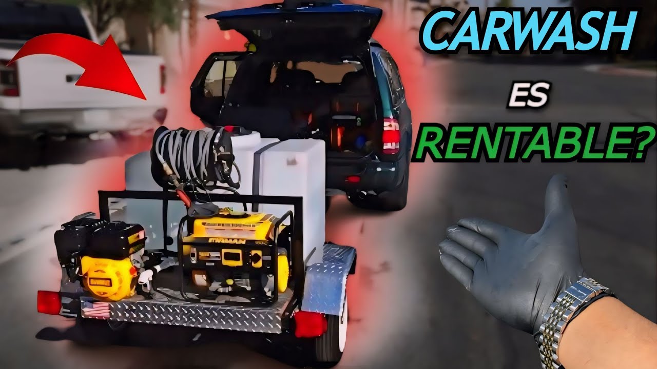 Vendo una camioneta 🚐 de mi negocio y compro este remolque para CARWASH🔥 Cuanto me costó ? 😨