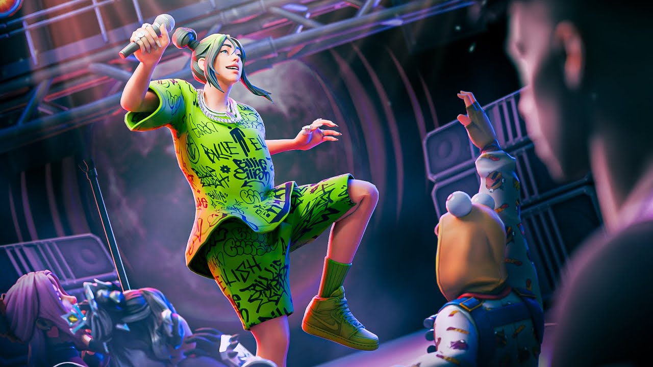 Creating A Billie Eilish CONCERT In Fortnite!