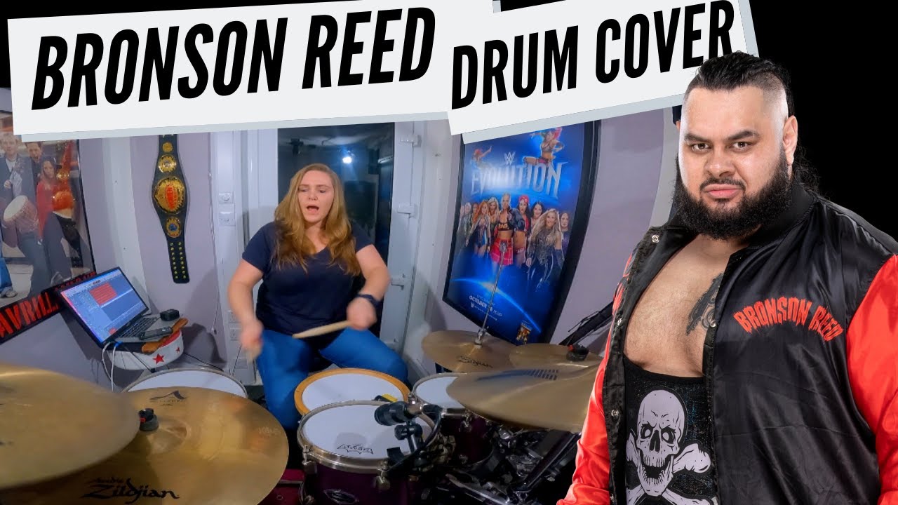 BRONSON REED WAR READY DRUM COVER WWE NXT
