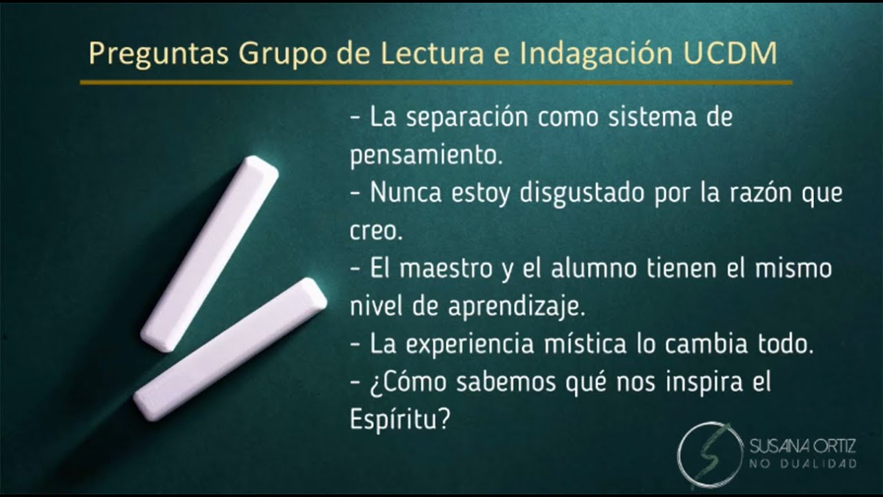 ¿Cómo sabemos qué nos inspira el Espíritu? Y MÁS... - UCDM