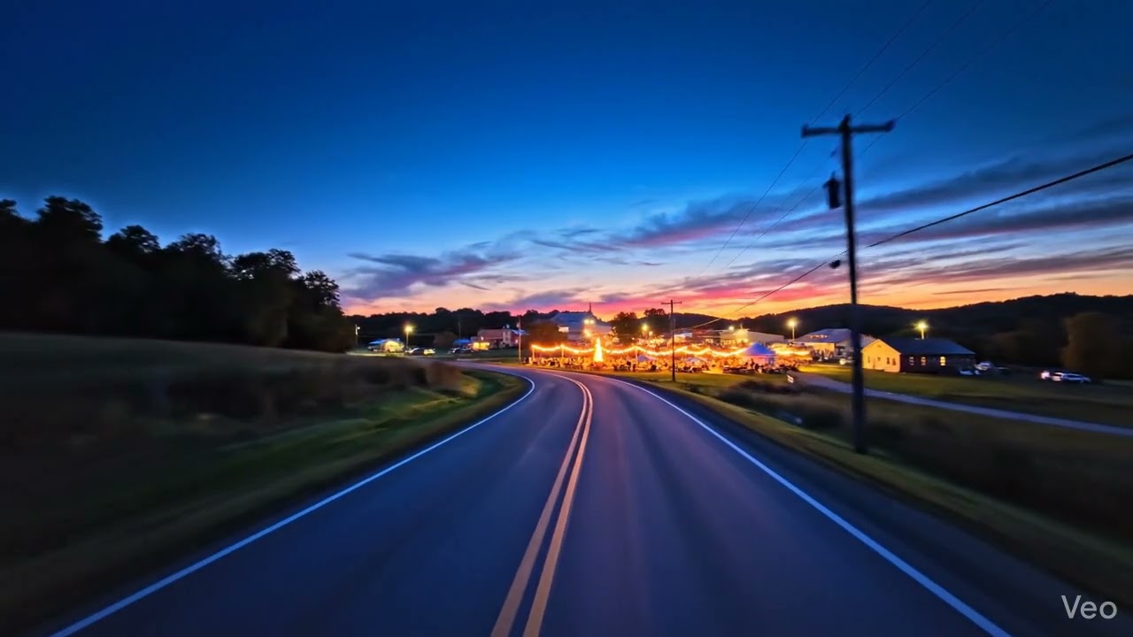 Winding roads, fading lights