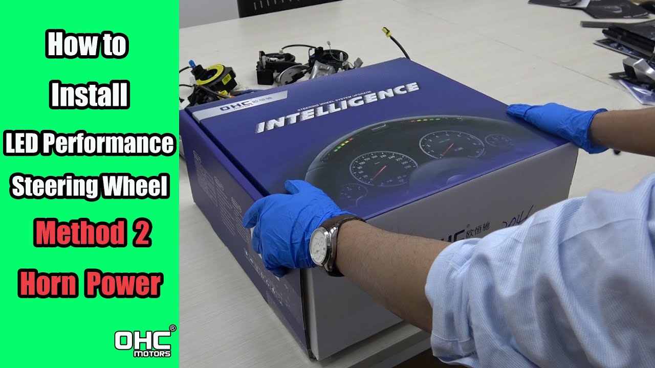 How to install the LED Performance Steering Wheel Method 2 (NEW)