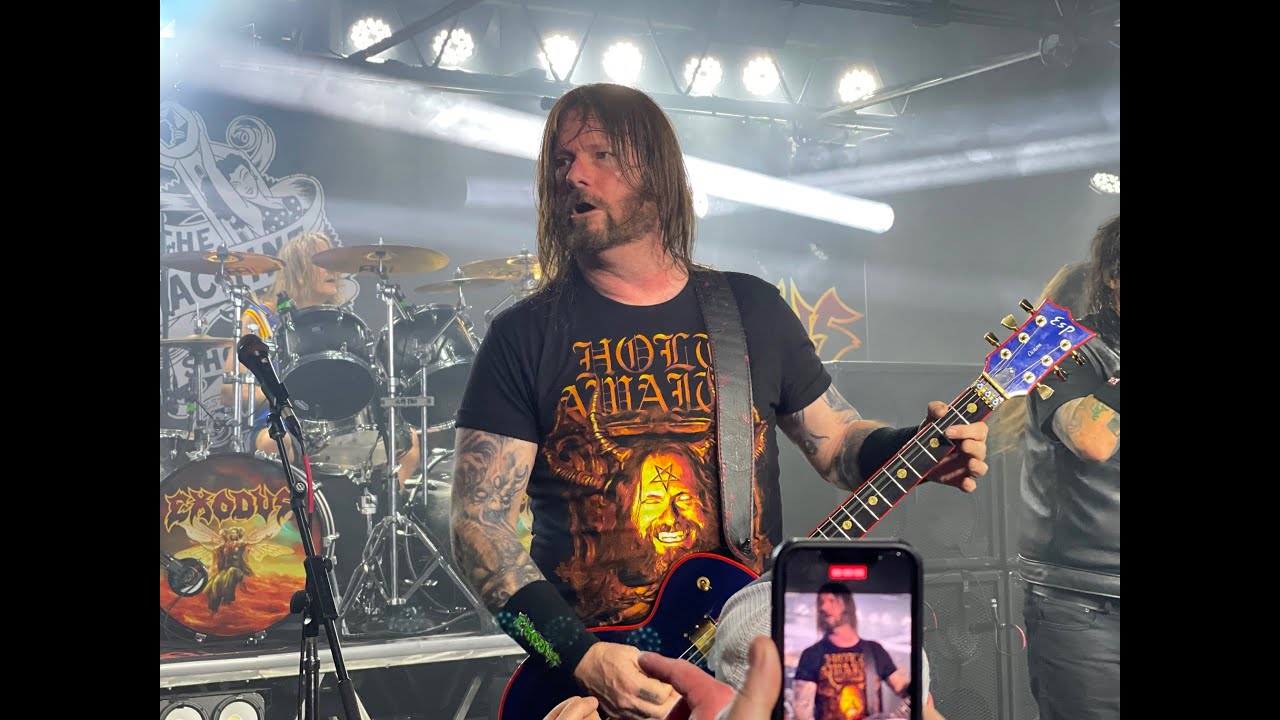 Exodus "A Lesson In Violence" LIVE @ The Machine Shop 12/12/2023.