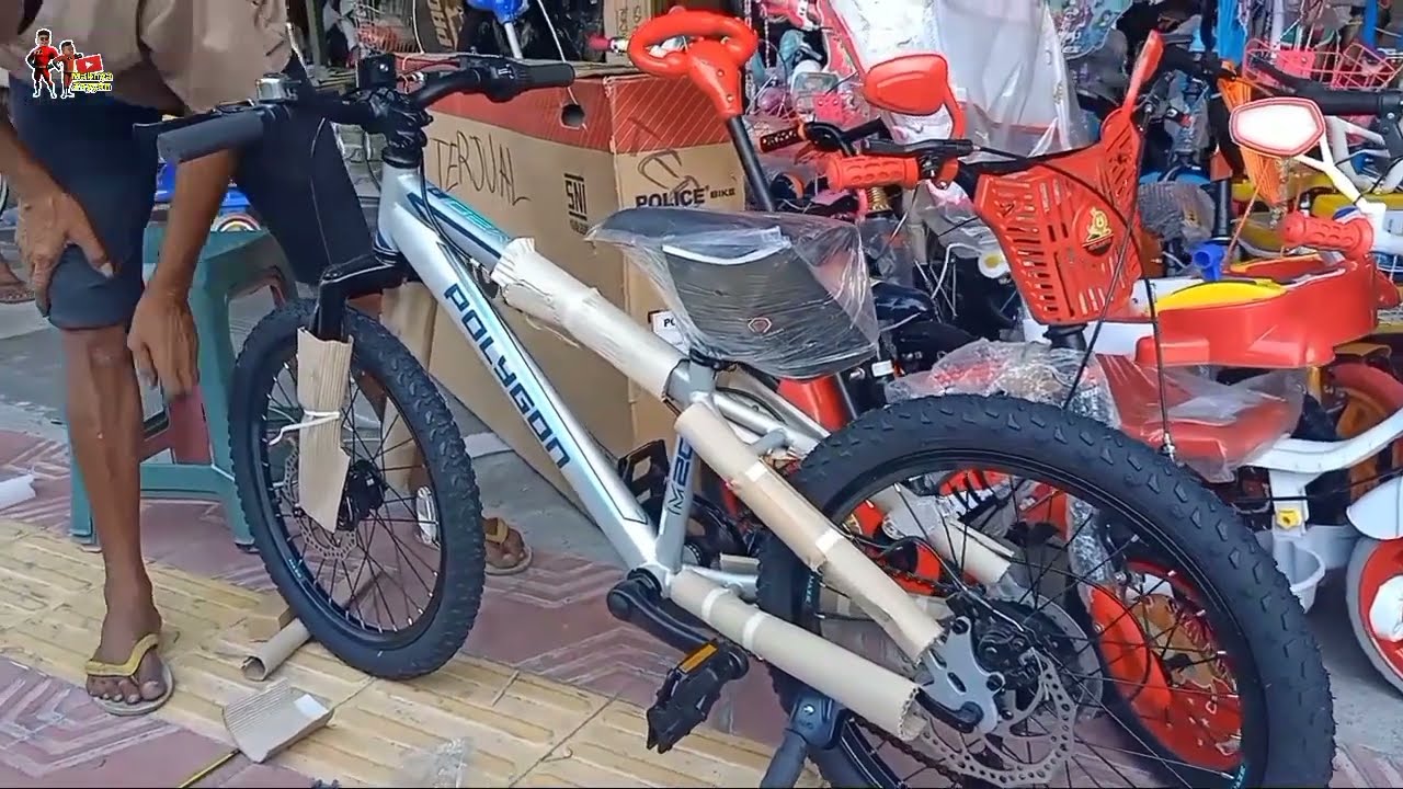 Rakit Sepeda gunung Polygon maze m20 new polygon bikes
